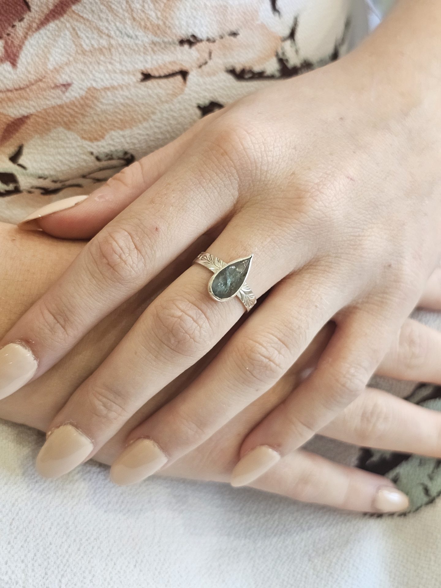 Bague réglable Cyanite – Image 4