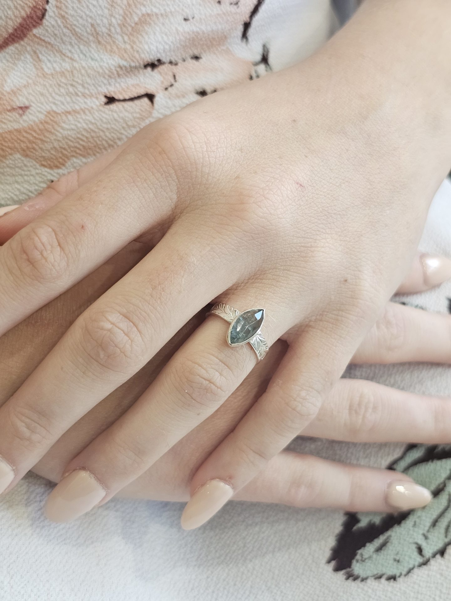 Bague réglable Cyanite – Image 2