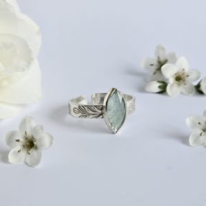 Bague réglable Cyanite