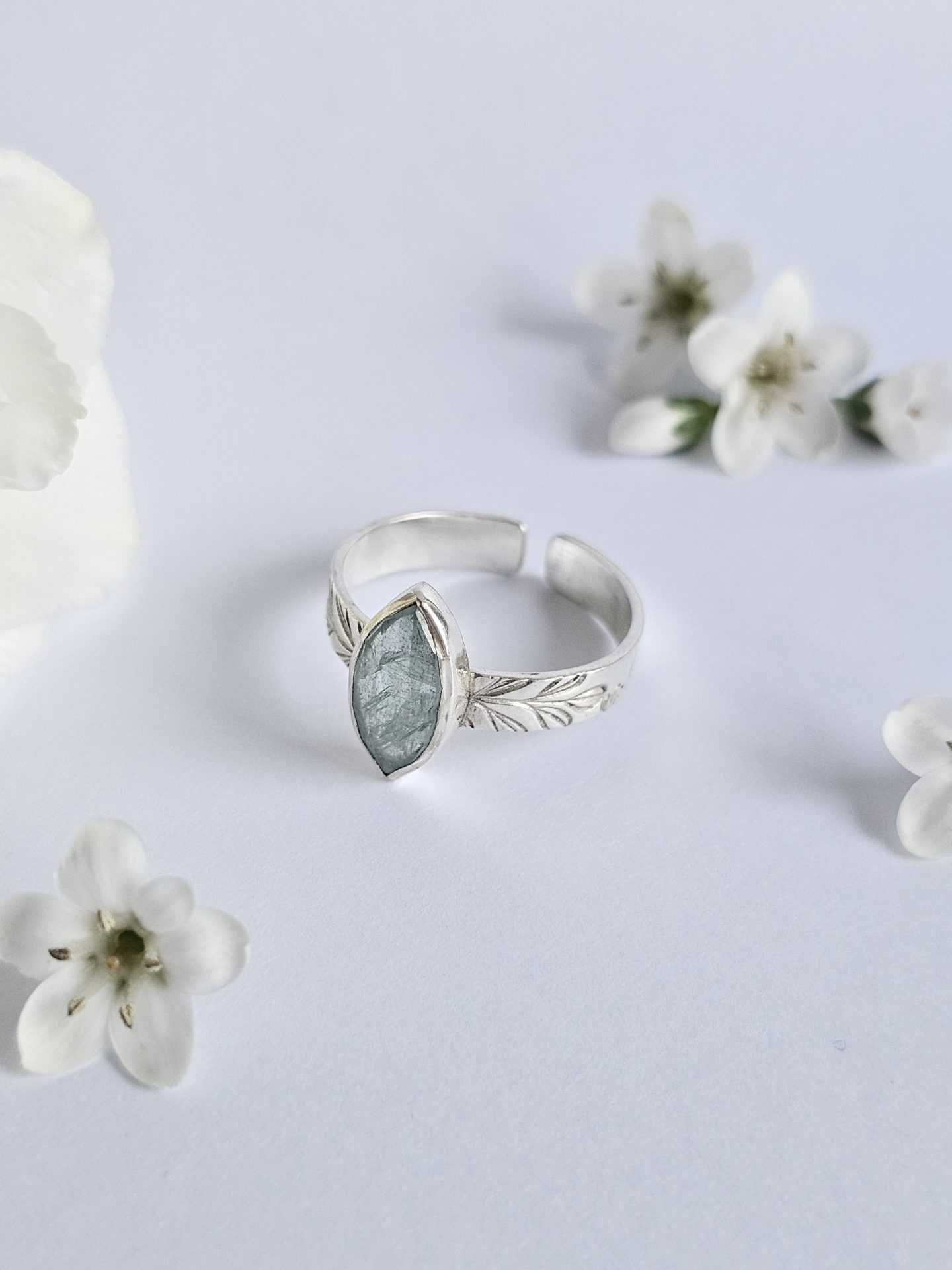 Bague réglable Cyanite – Image 5