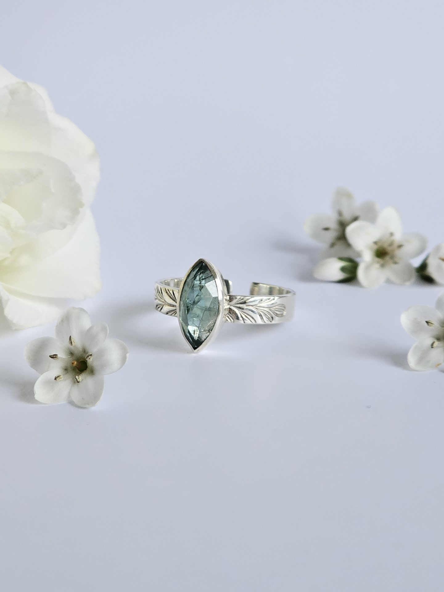 Bague réglable Cyanite – Image 3