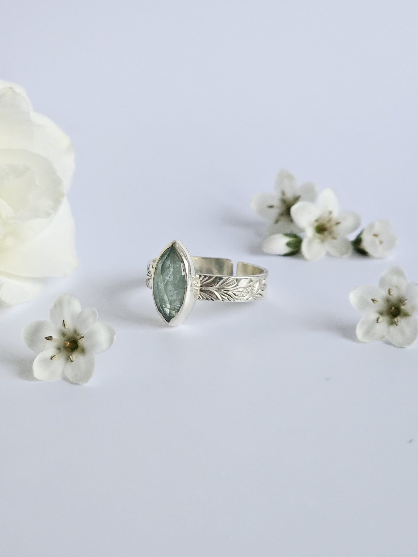 Bague réglable Cyanite – Image 3