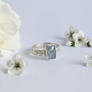 Bague réglable Cyanite