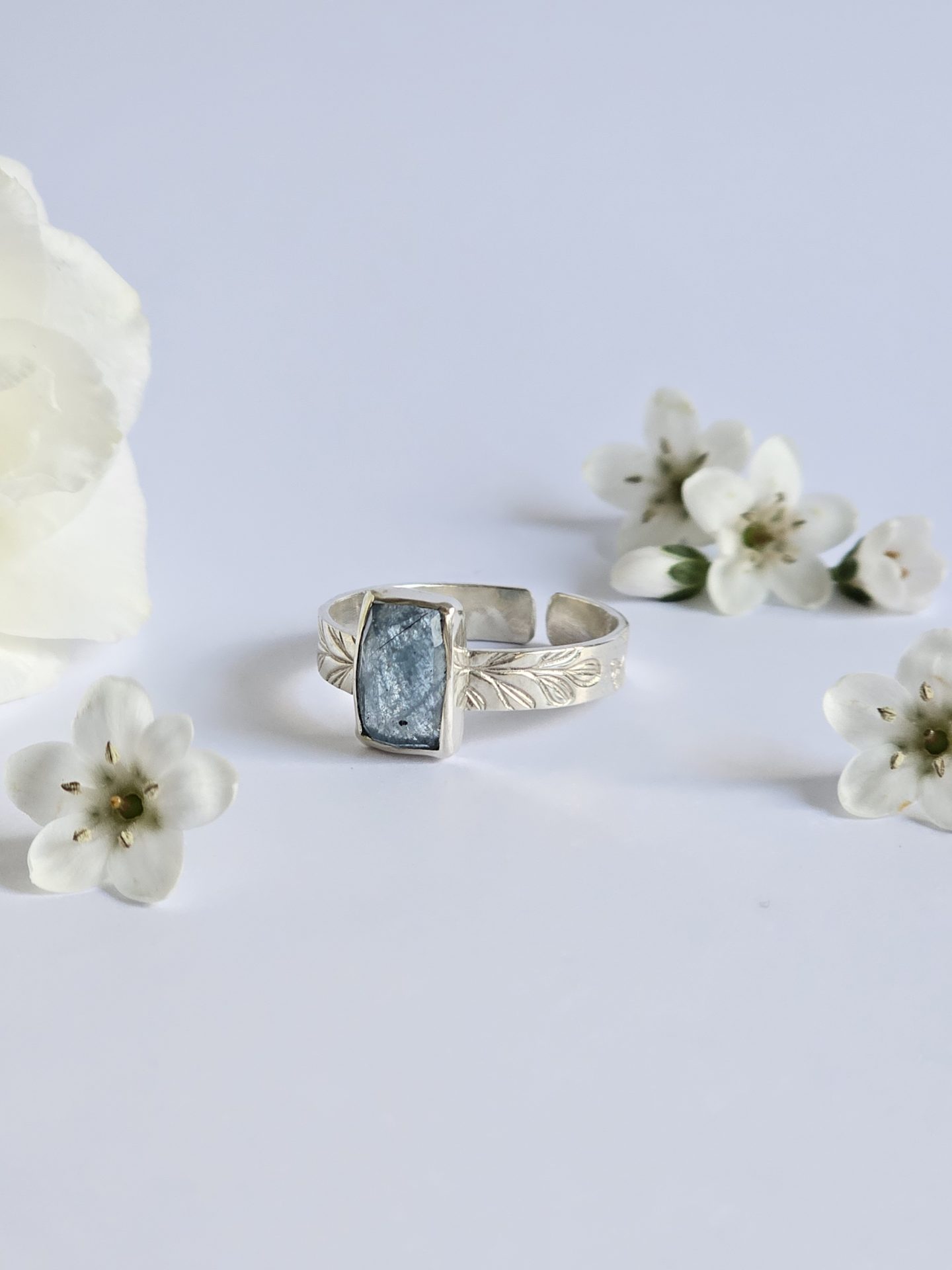 Bague réglable Cyanite – Image 4