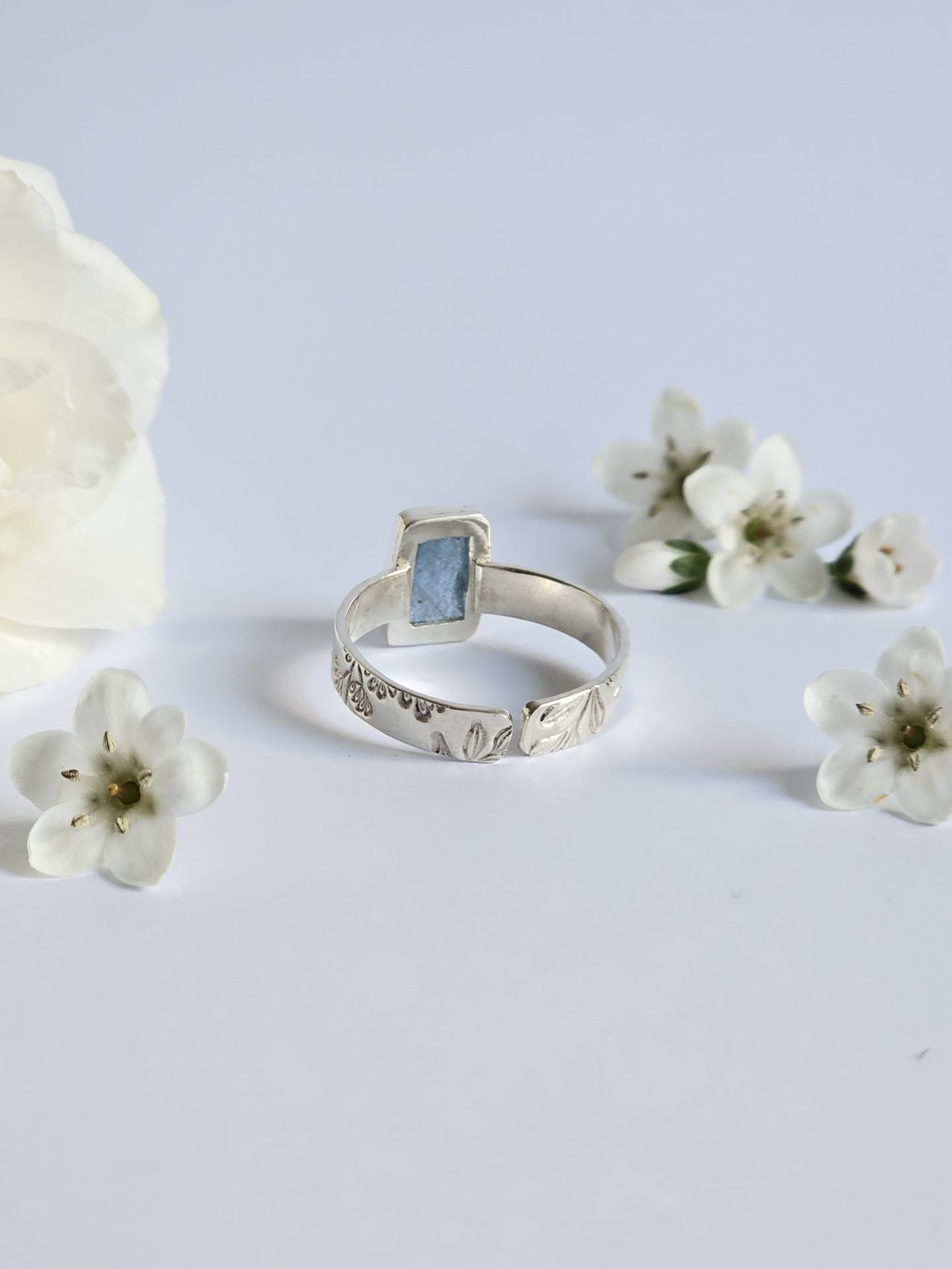 Bague réglable Cyanite – Image 3