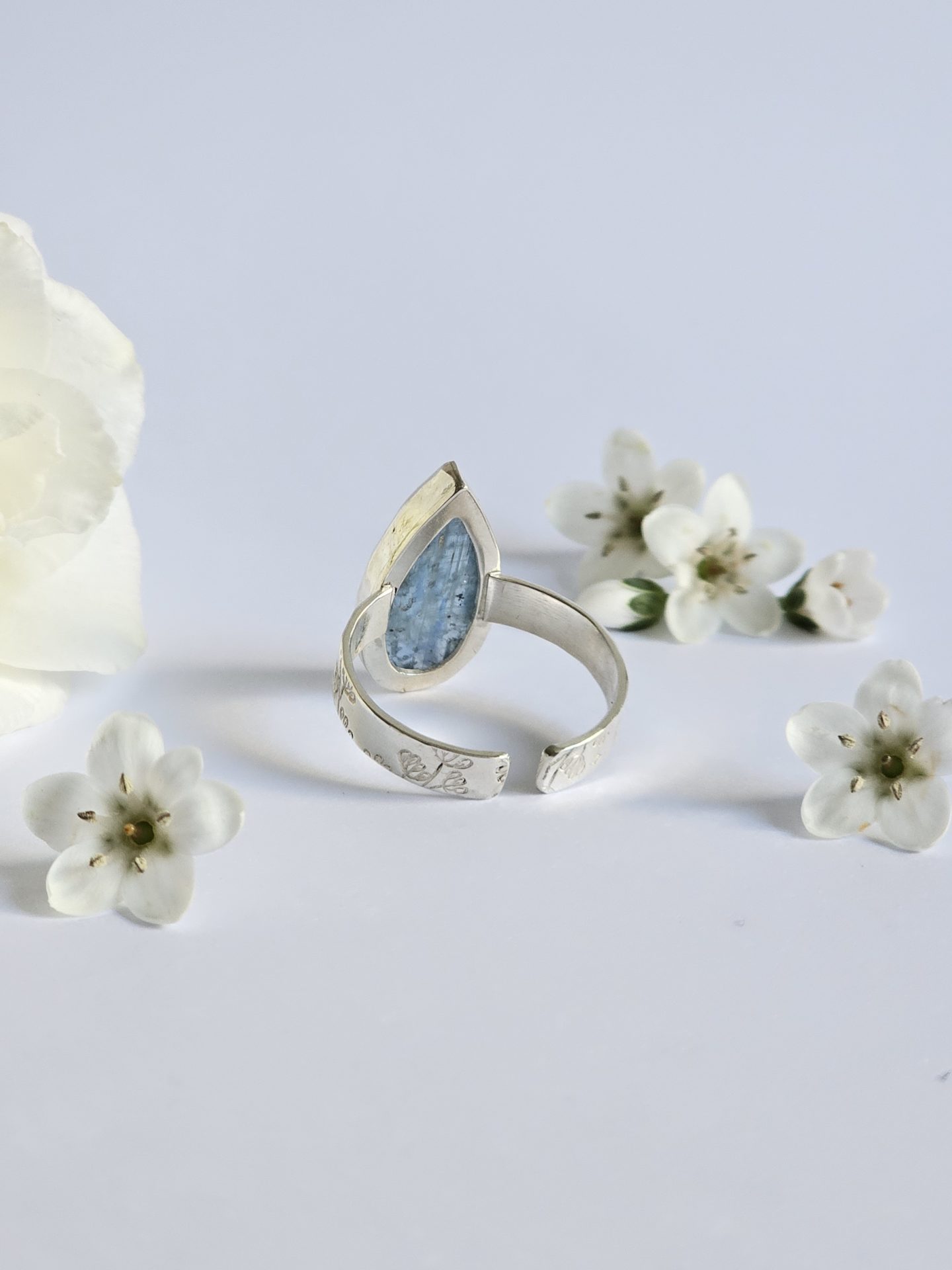 Bague réglable Cyanite – Image 6