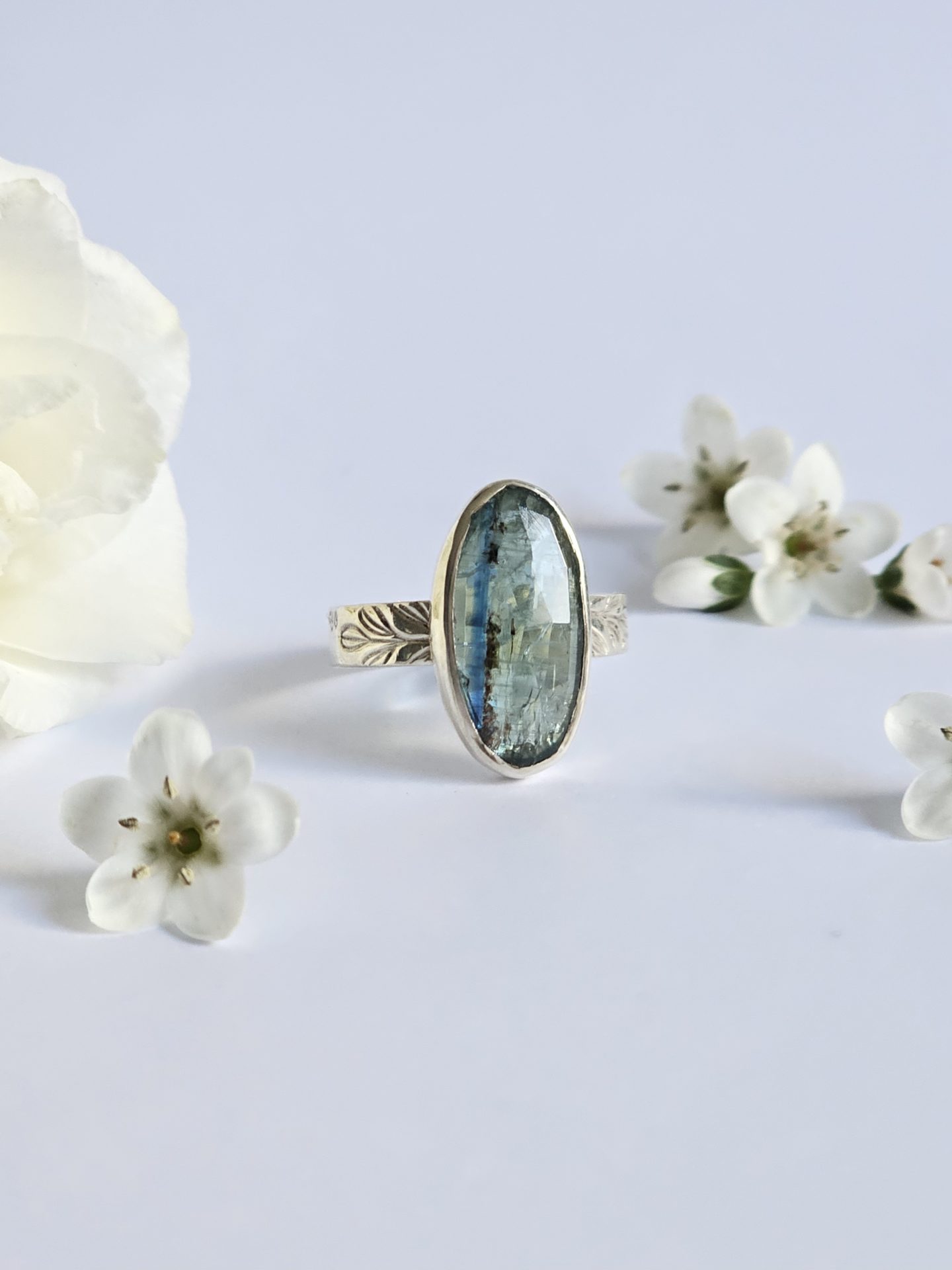 Bague réglable Cyanite