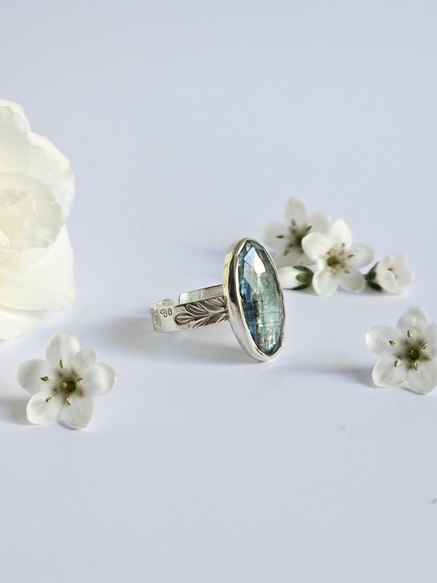 Bague réglable Cyanite – Image 3