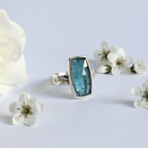 Bague réglable Cyanite