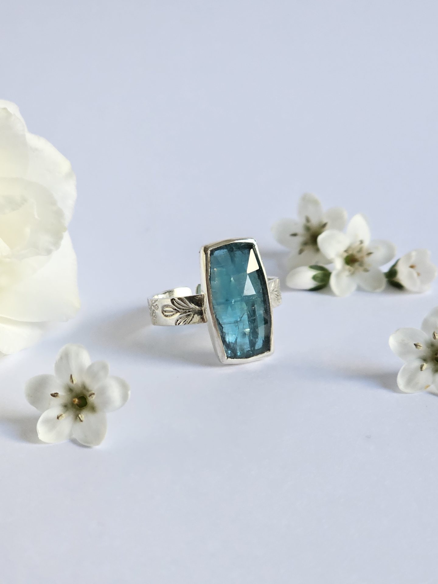 Bague réglable Cyanite