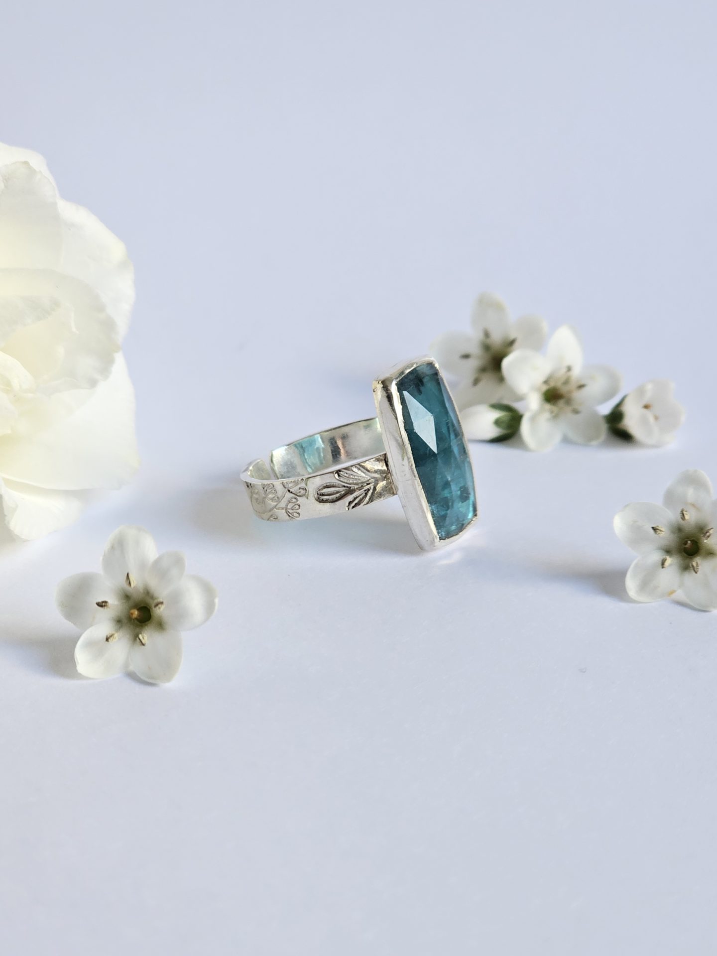 Bague réglable Cyanite – Image 3