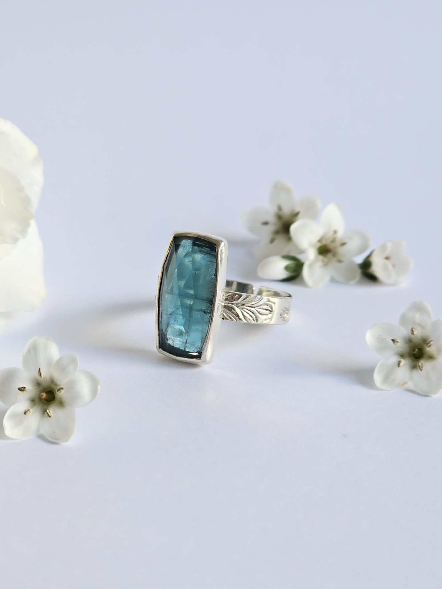 Bague réglable Cyanite – Image 5