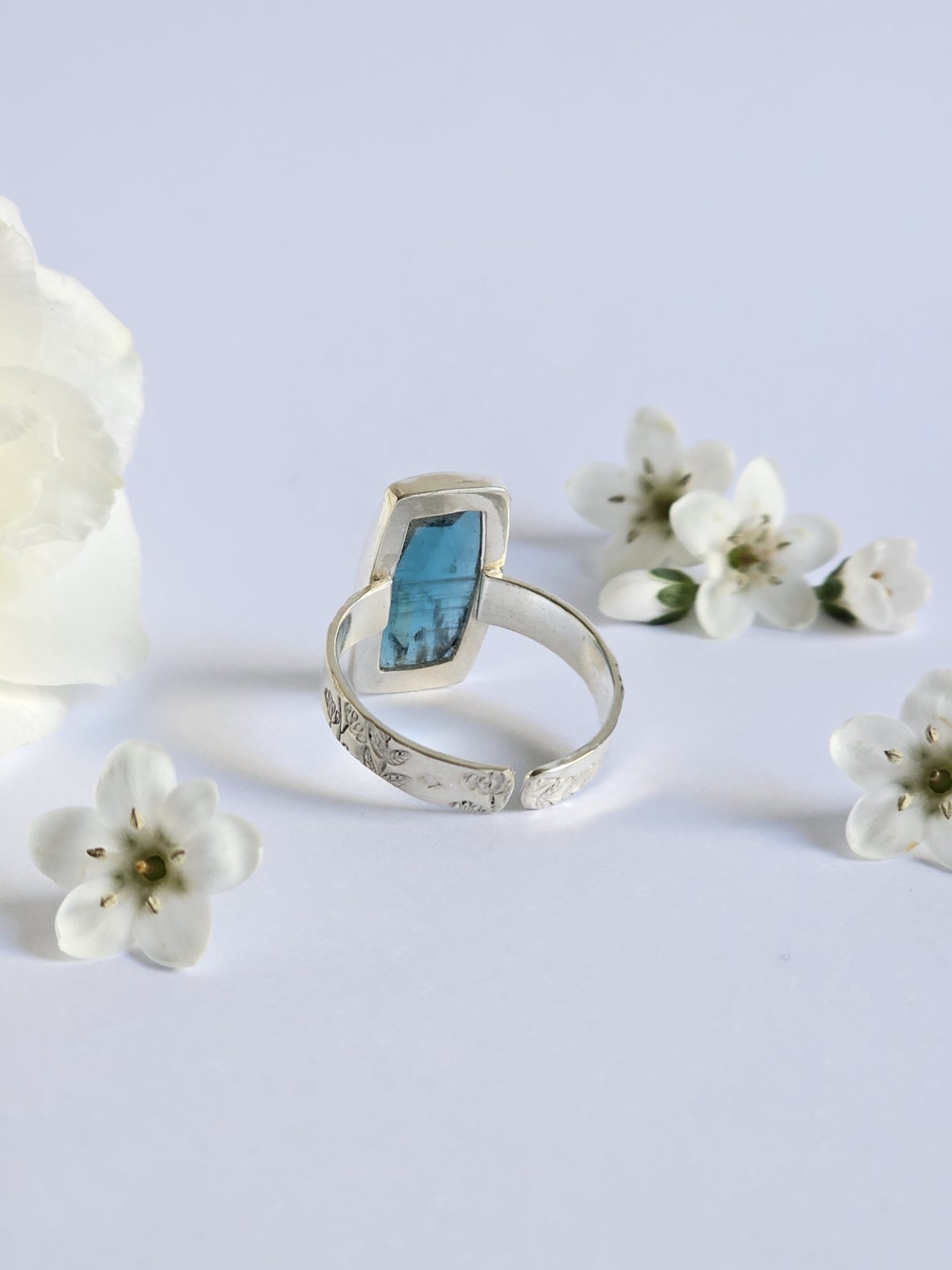 Bague réglable Cyanite – Image 6