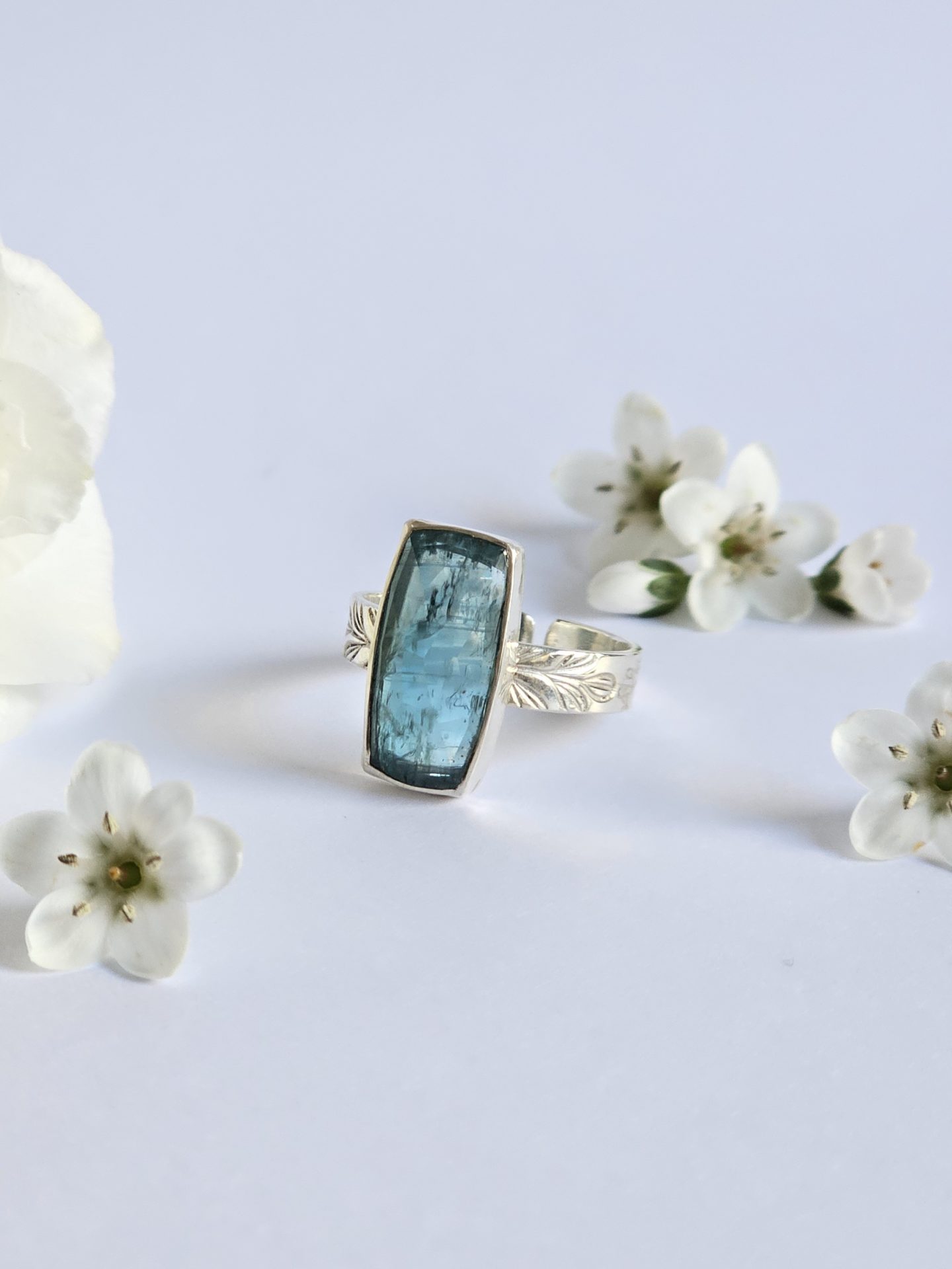 Bague réglable Cyanite – Image 5