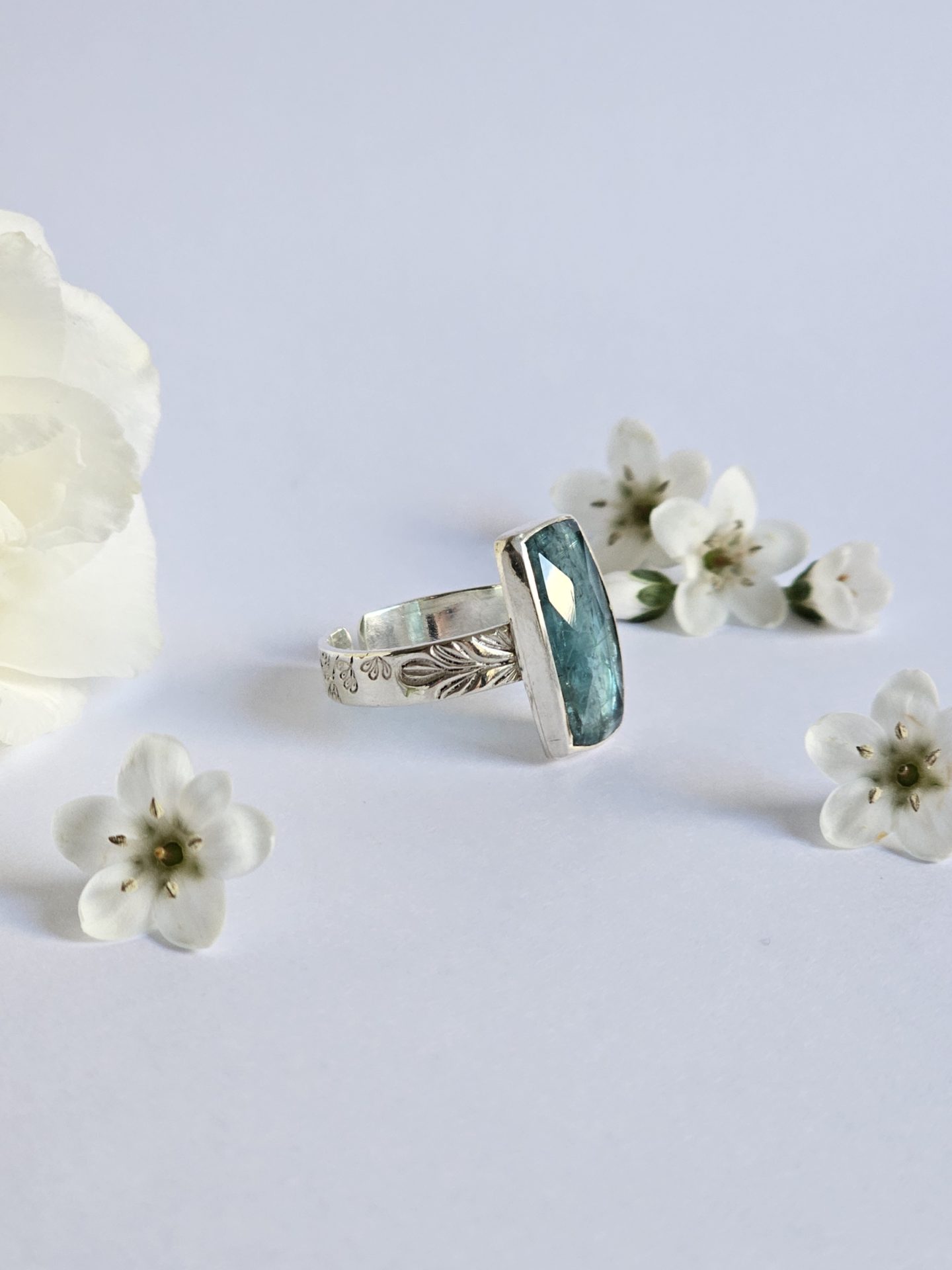 Bague réglable Cyanite – Image 3