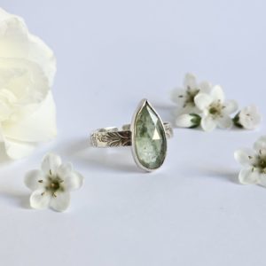 Bague réglable Cyanite