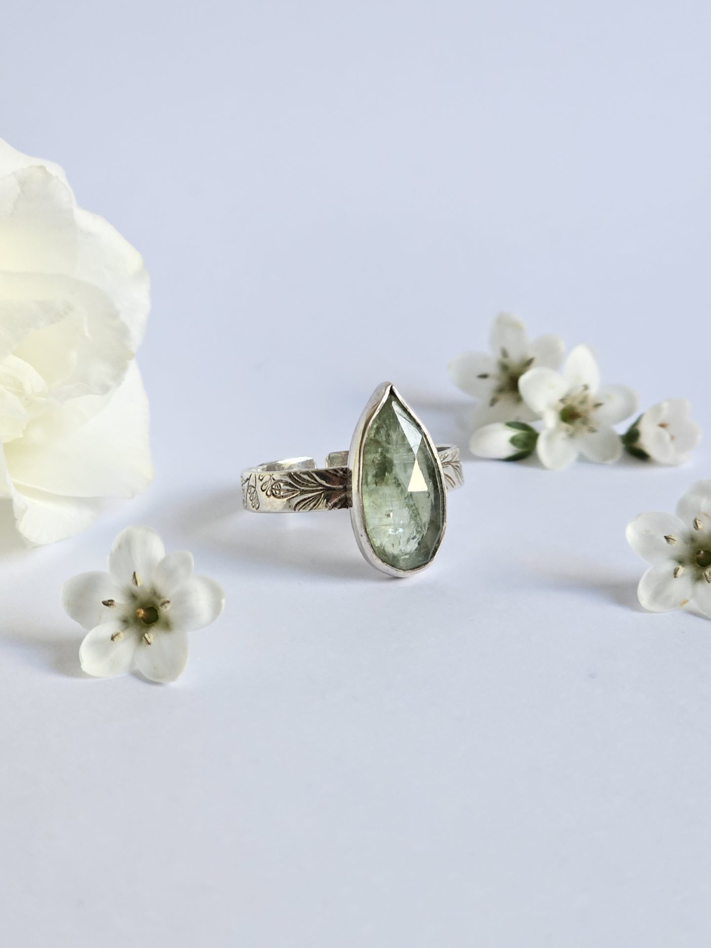 Bague réglable Cyanite