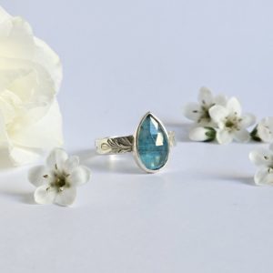 Bague réglable Cyanite