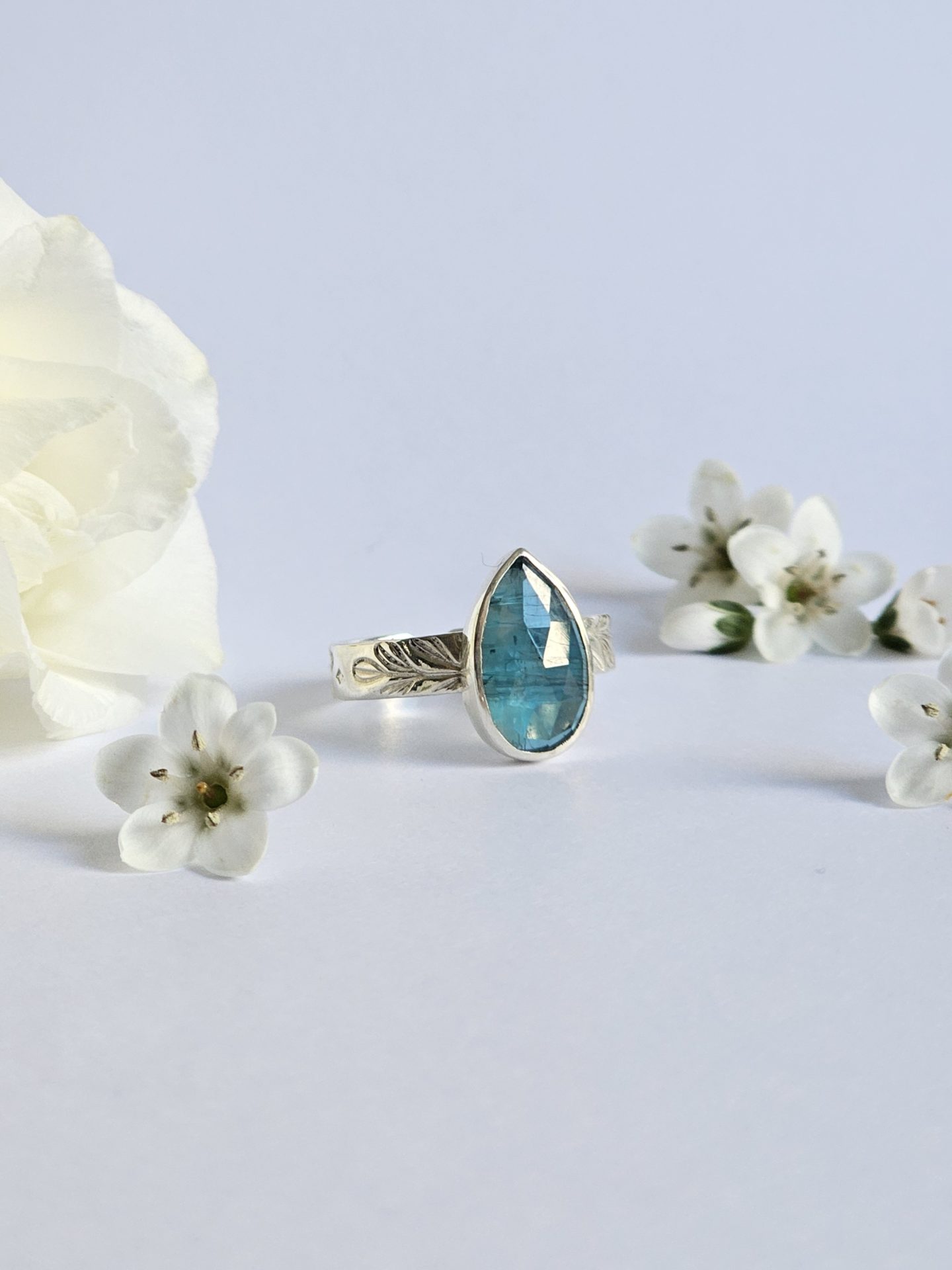 Bague réglable Cyanite