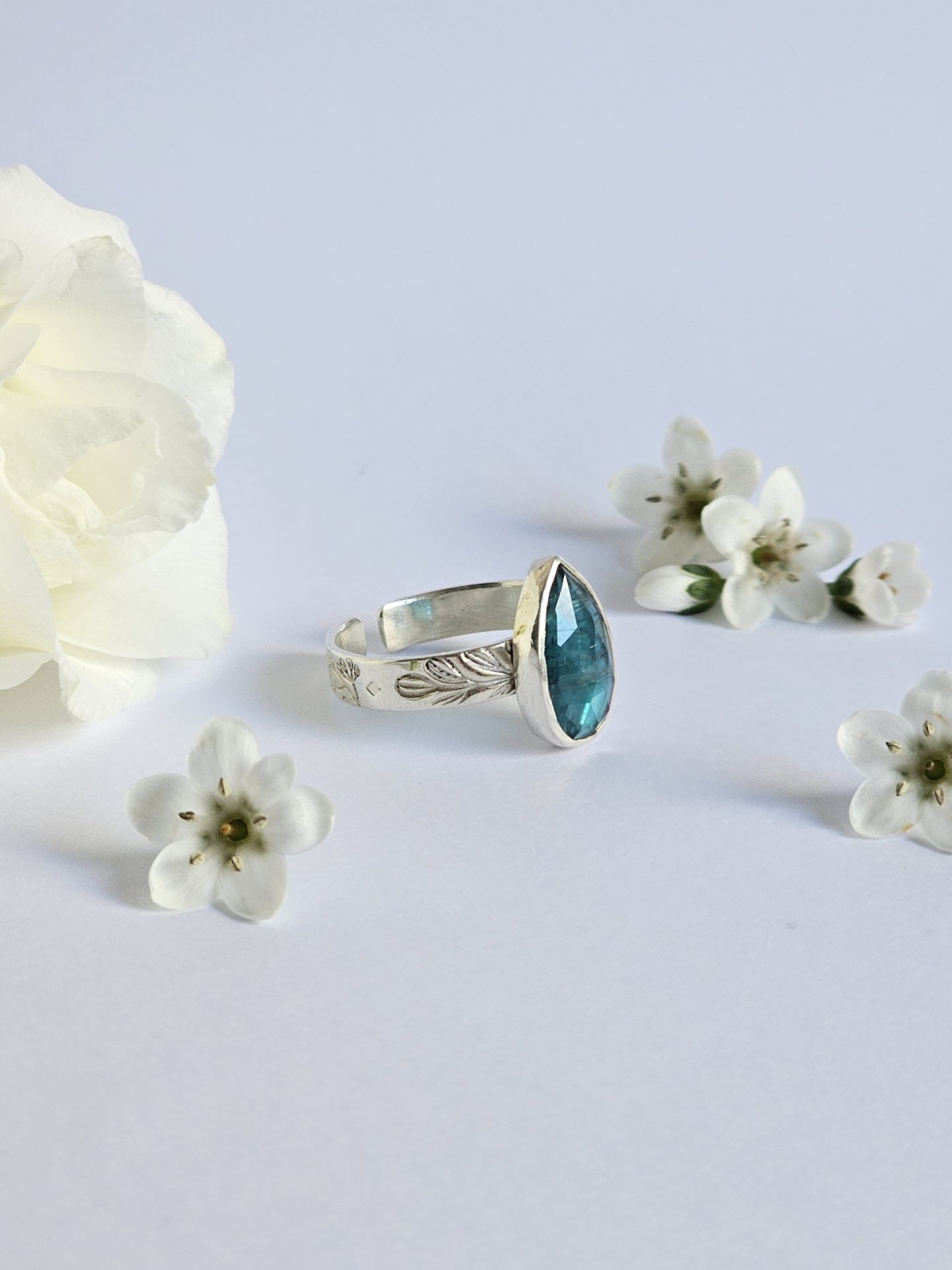 Bague réglable Cyanite – Image 3