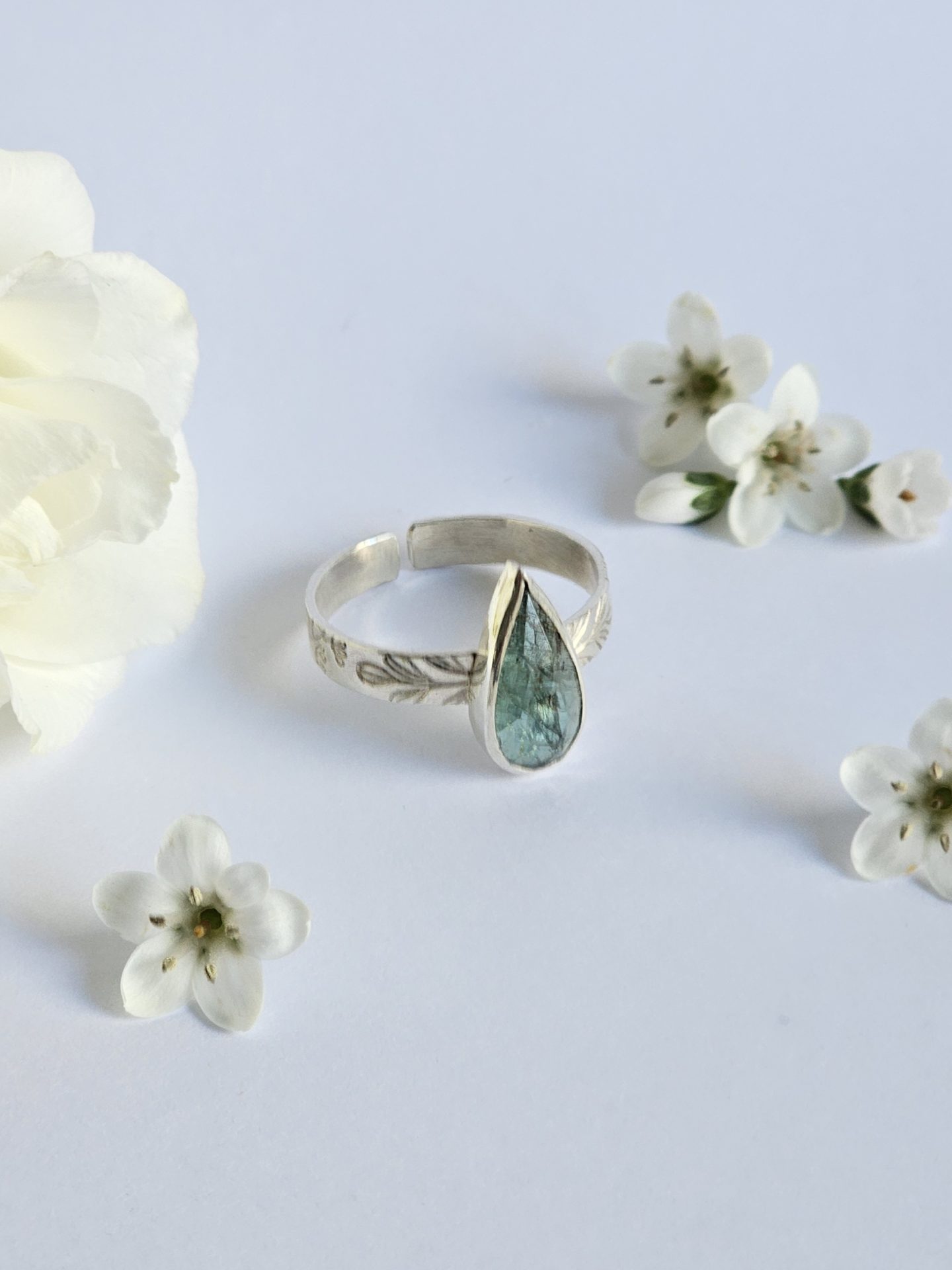 Bague réglable Cyanite – Image 6