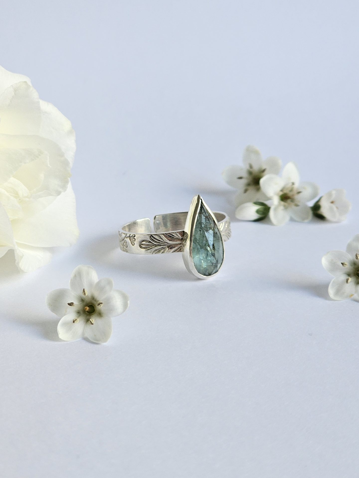 Bague réglable Cyanite – Image 5