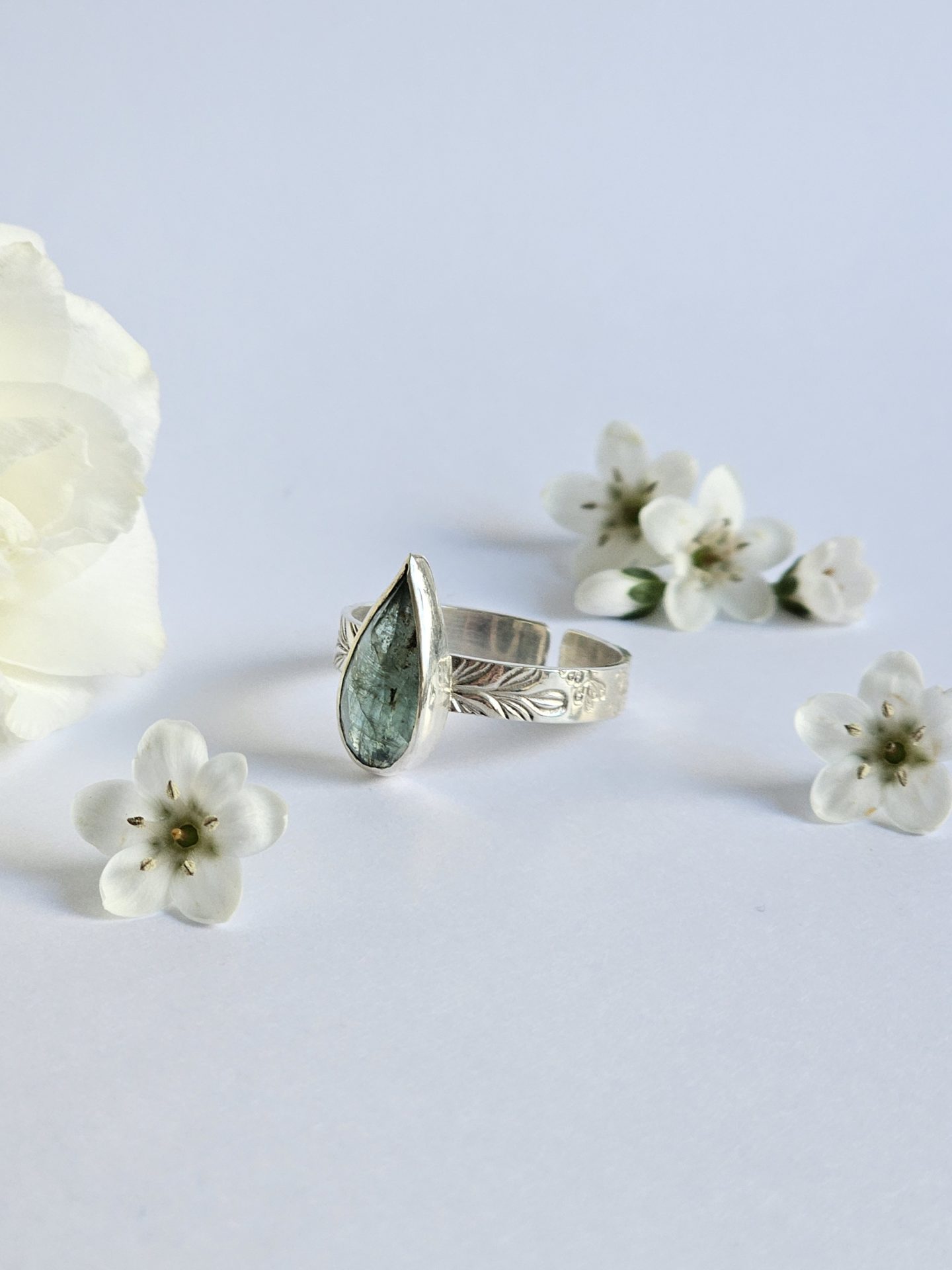 Bague réglable Cyanite – Image 3