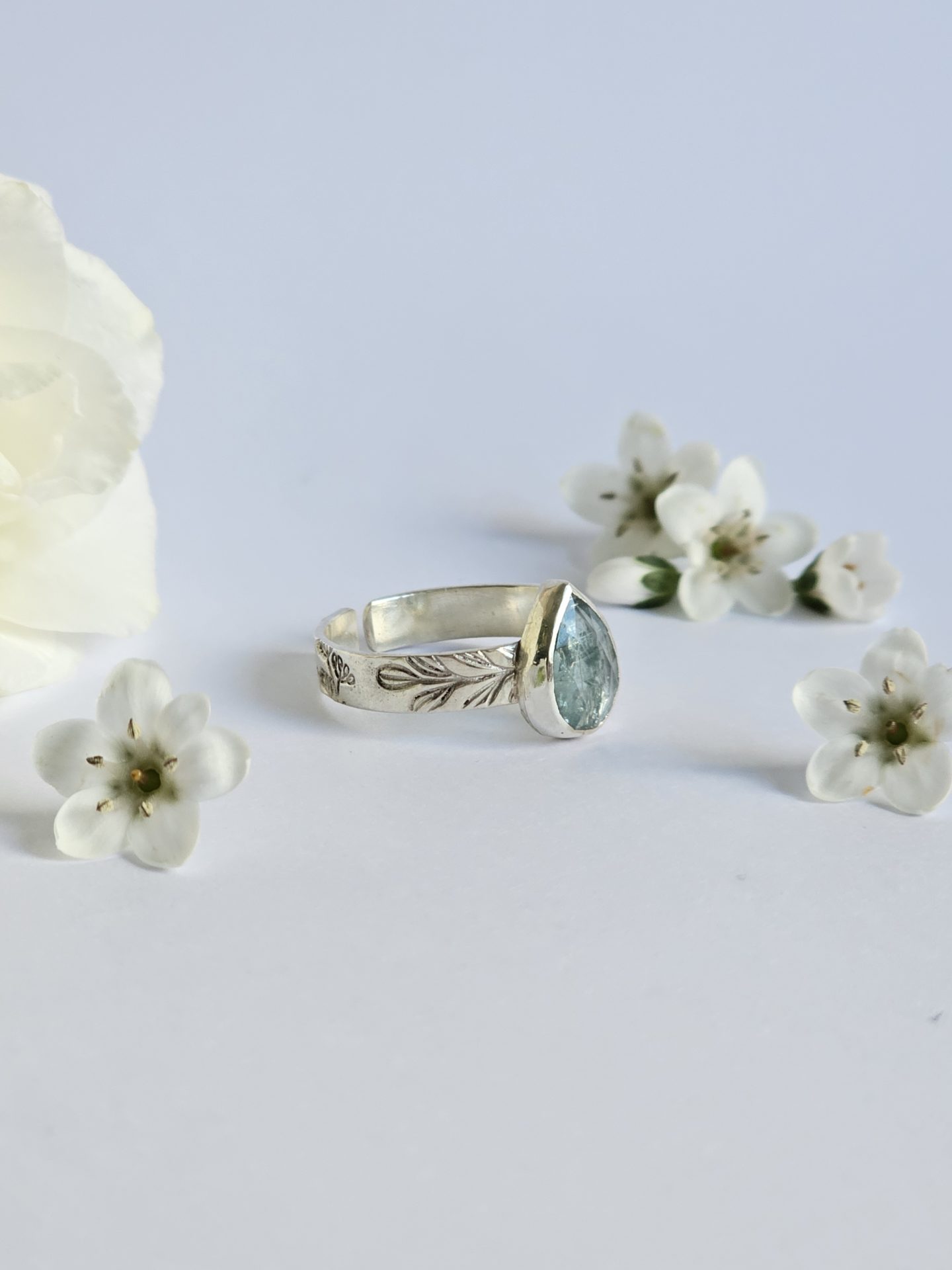 Bague réglable Cyanite – Image 6