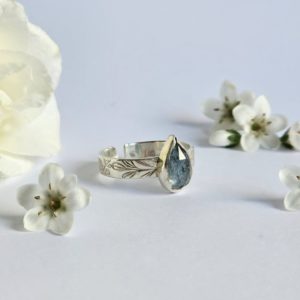 Bague réglable Cyanite