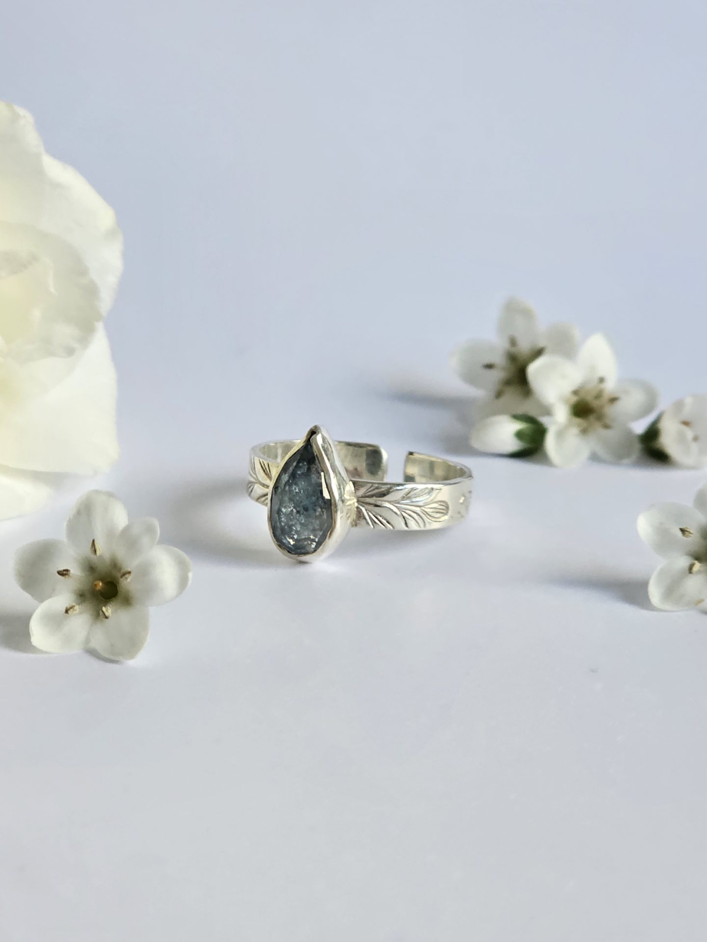 Bague réglable Cyanite – Image 5