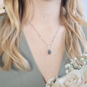 Pendentif Agate mousse